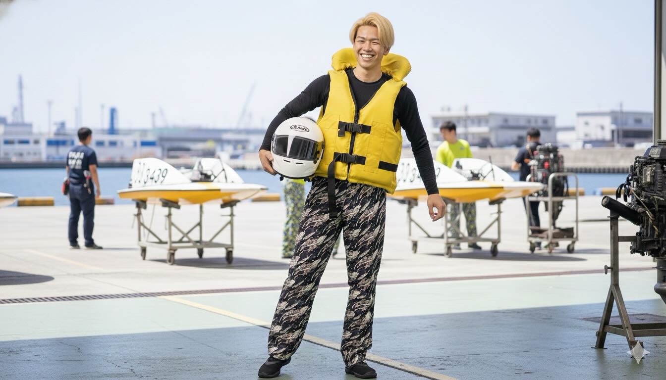 ボトムス▶︎スグ届くカッパ✖️フォレストカモ ブラック🐦‍⬛🌲

※AIモデルが着用しているのはイメージです
#ボートレーサー #ボートレース #AIモデル #サボテンカッパ #カッパ 

🆕サボテンカッパ公式 AIモデル🌵
水城 颯太（みずき そうた）

登録番号： 9999
支部： 東京支部
生年月日： 2000年5月10日（24歳）
出身地： 東京都
身長： 172cm
体重： 55kg
血液型： O型
紹介：
明るい笑顔がチャームポイントの、東京支部期待の若手ボートレーサー、水城颯太選手。彼の持つ爽やかな雰囲気はピット内でもムードメーカーとなり、多くの選手や関係者から愛されています。

Instagram担当者の 気分で 今後も続々登場するかもしれません😂笑

☺️AIモデル生成 コラム☺️
2026年に入り、新しいボートレーサーキャラクターモデルが登場！
今年は水城くんに頑張ってもらいます！笑