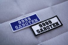 登録番号刺繍ワッペン 3個入り | サボテンカッパ